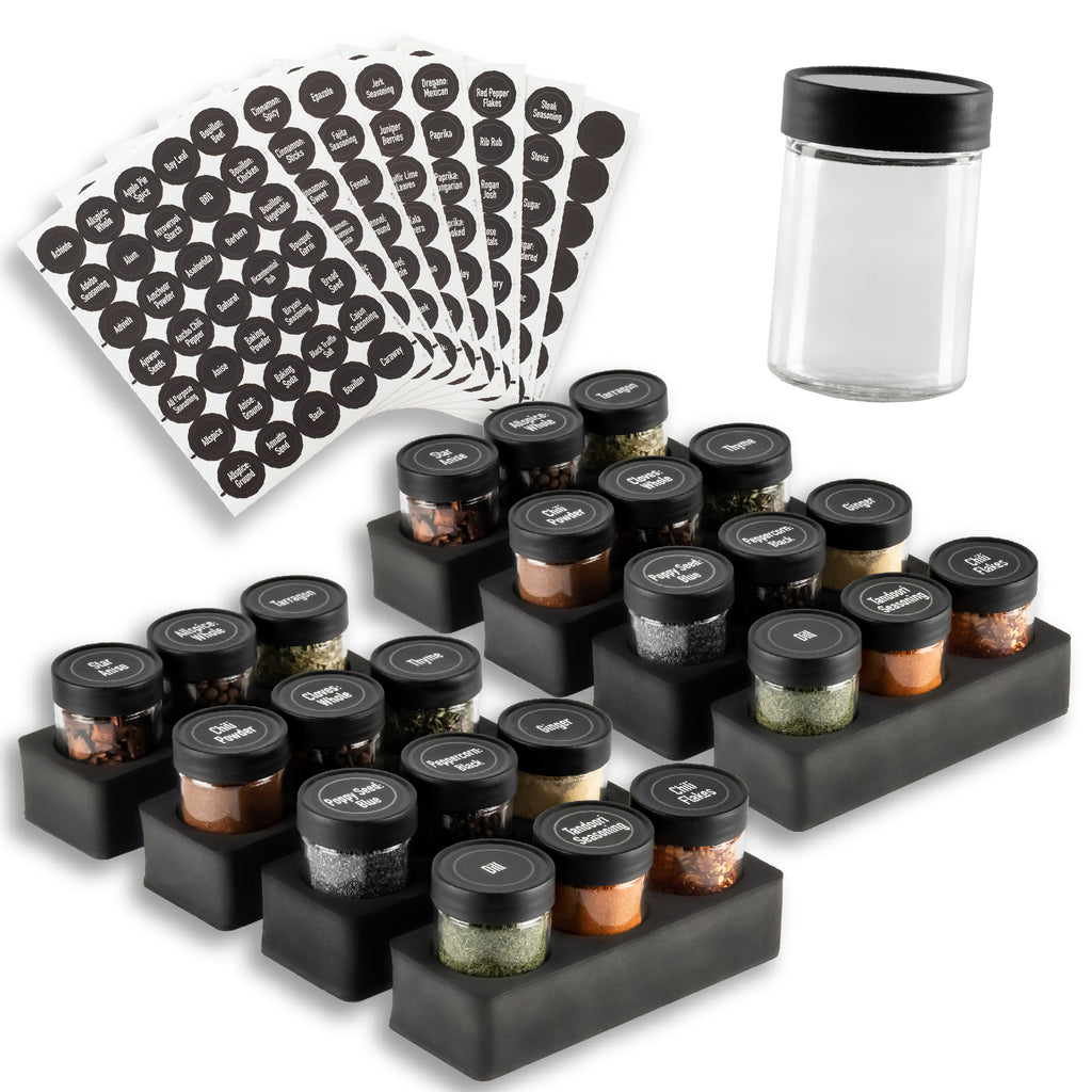 Spice Rack, Tiered 15 jar – AllSpice Culinarium