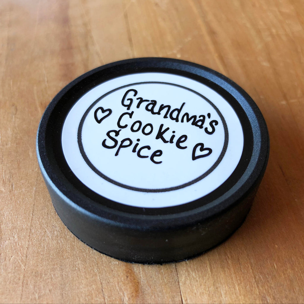 Hand Written Spice Label