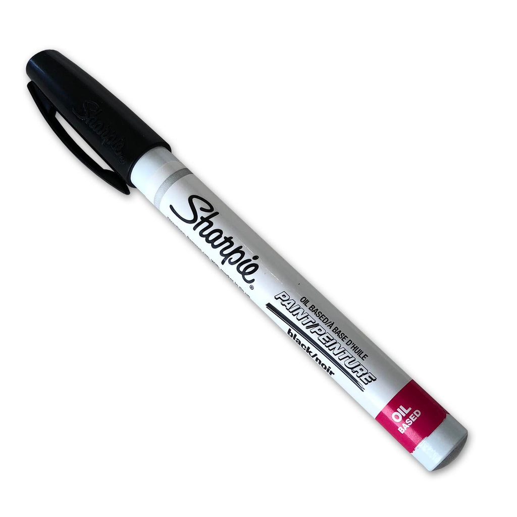 Fine Tipped Black Sharpie Paint Pen